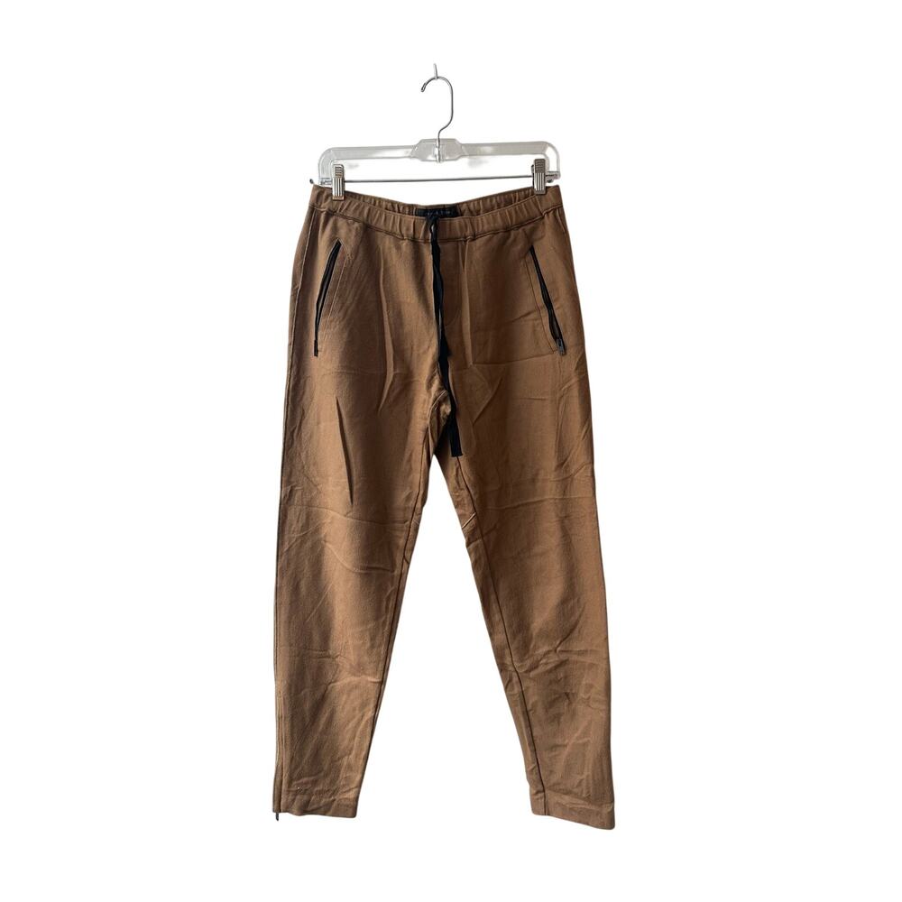 Rag & Bone Eugenia Brown Wool Drawstring Tapered Pants Size 4 USA